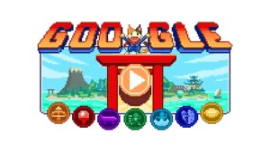 Pour les JO de Tokyo, Google lance un Doodle façon RPG