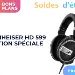 En solde, le casque Sennheiser HD 599 est à moins de 50 % sur Amazon En solde, le casque Sennheiser HD 599 est à moins de 50 % sur Amazon