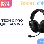 Le Logitech G Pro est un bon casque gaming, moins cher pendant les soldes Le Logitech G Pro est un bon casque gaming, moins cher pendant les soldes
