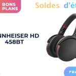 Le casque à réduction de bruit active de Sennheiser est à moitié prix