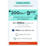 Vous ne serez jamais à court de data avec ce forfait 200 Go à 9,99 €/mois