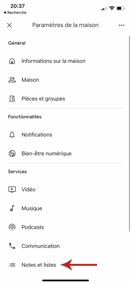 Comment gérer et accéder sa liste de course sur Google Home 02
