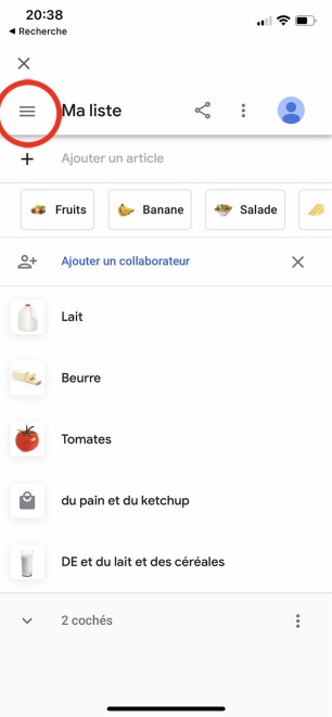 Comment gérer et accéder sa liste de course sur Google Home 04