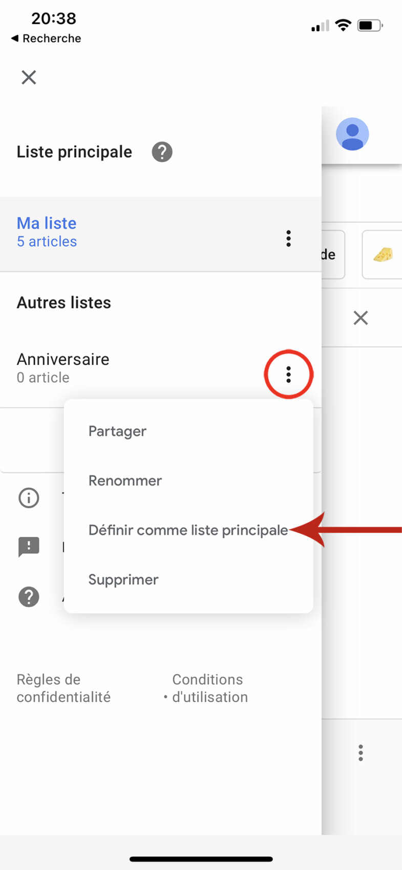 Comment gérer et accéder sa liste de course sur Google Home 06