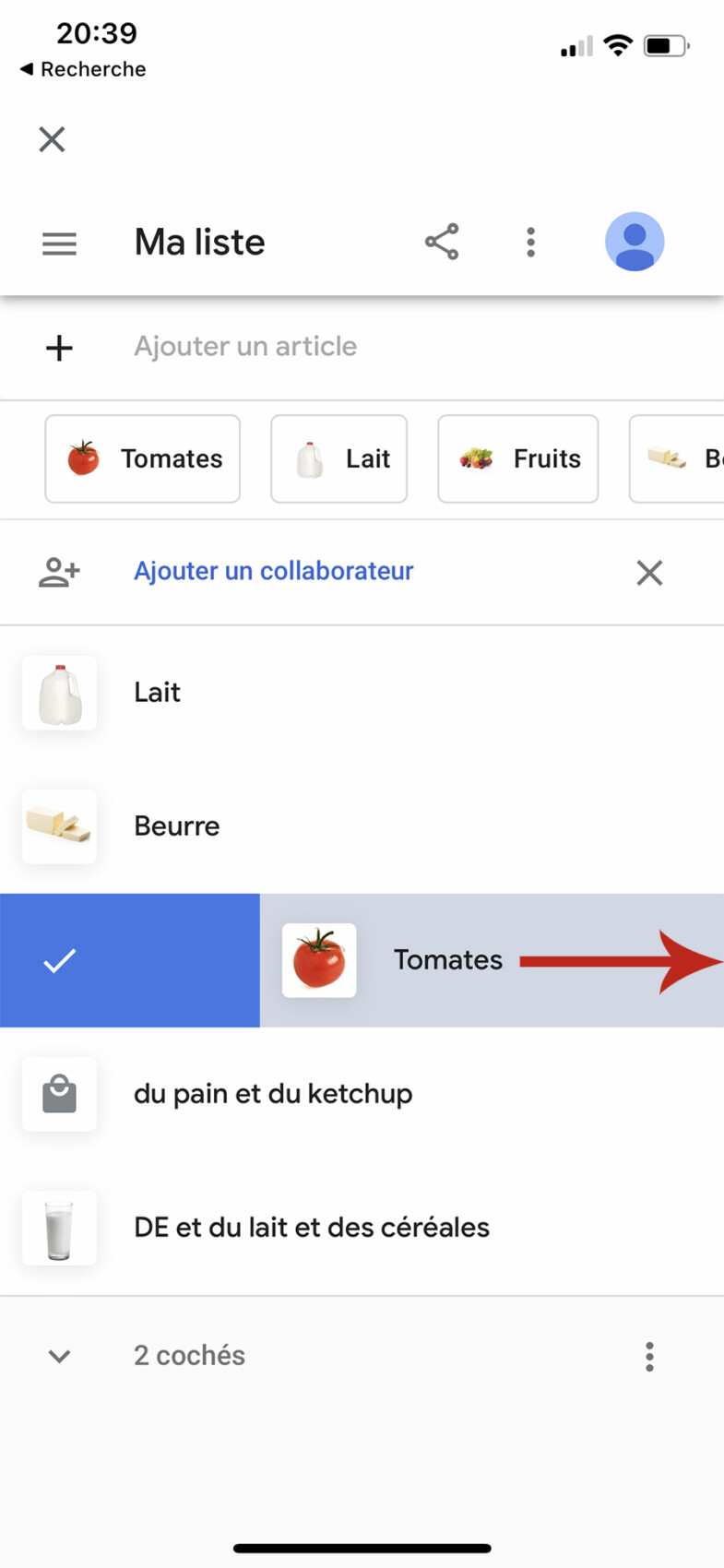 Comment gérer et accéder sa liste de course sur Google Home 08