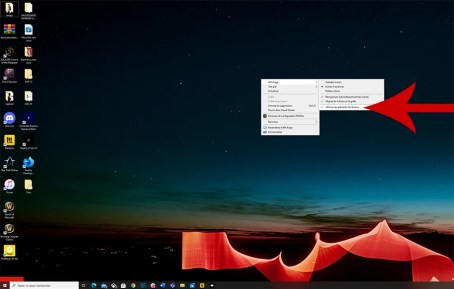 Comment masquer les icones du bureau Windows 10 02