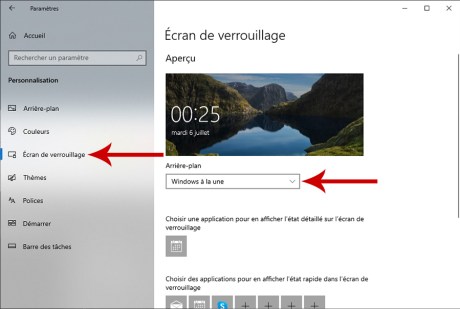 Comment personnaliser l’écran de verrouillage Windows 10 02