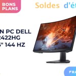 Cet écran gaming Dell de 23,6″ (144 Hz) ne coûte pas plus cher que 150 euros pendant les soldes
