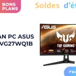 Excellent prix pour cet écran gaming QHD et 165 Hz pendant les soldes