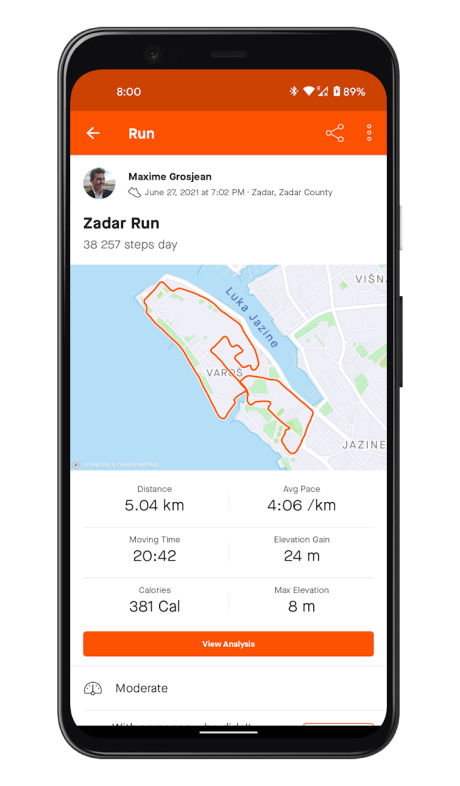 Fitbit Luxe - Versus Strava (1)