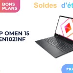 Ce laptop HP Omen 15 (Ryzen 5 5600H + RTX 3060 + 16 Go) est à moins de 1200 euros