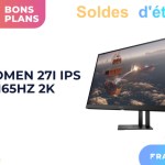 HP OMEN 27I IPS 165 HZ 2K soldes