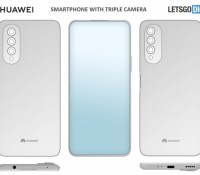 Huawei aurait déposé une demande de brevet en 2015 pour un smartphone doté d'une caméra sans encoche. // Source : LetsGoDigital