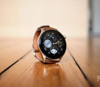 La Huawei Watch 3 avec un bracelet en cuir // Source : Frandroid