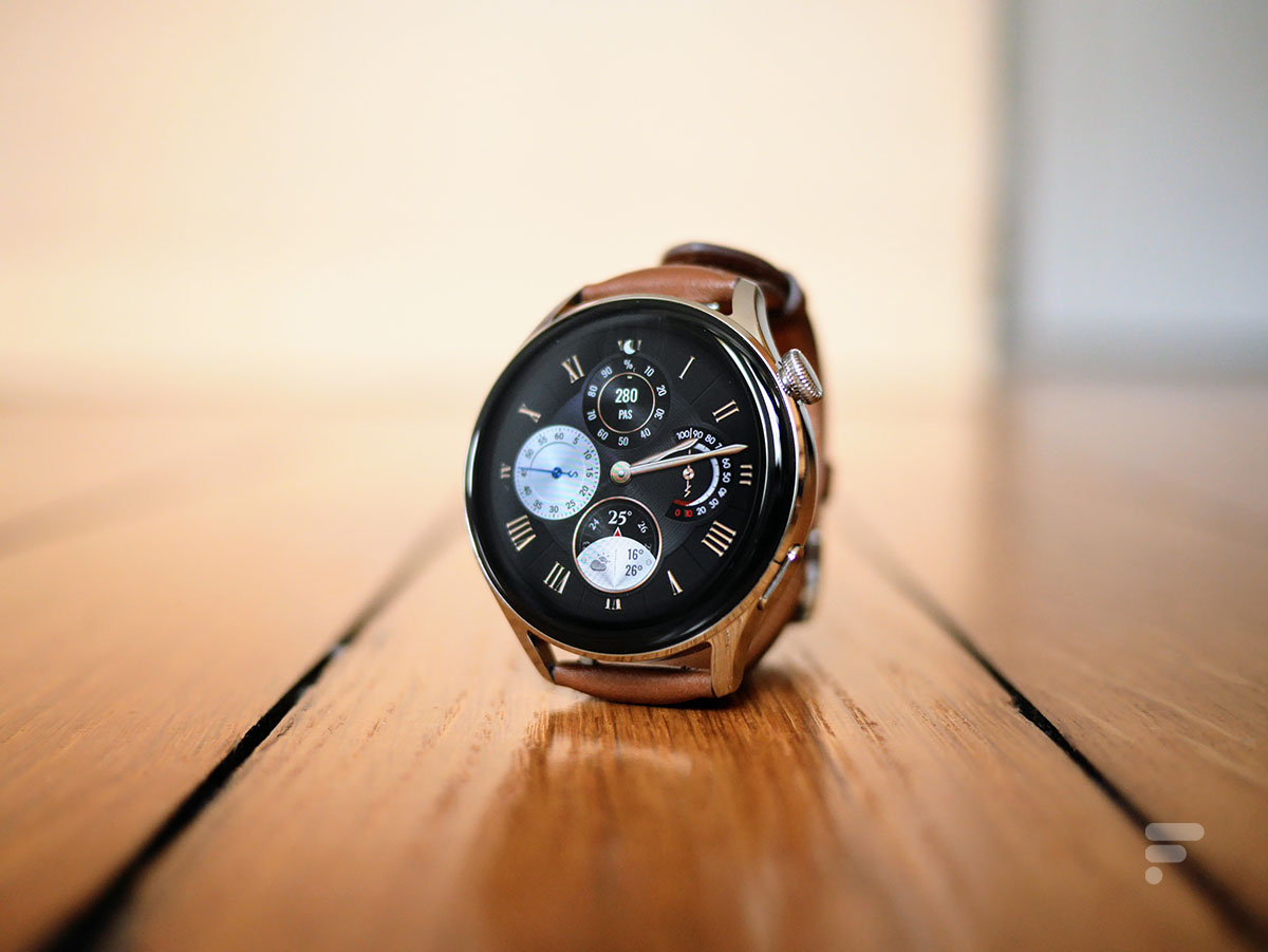 L'affichage de la Huawei Watch 3