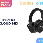 Le casque HyperX Cloud Mix (filaire + Bluetooth) est à -36% pendant les soldes