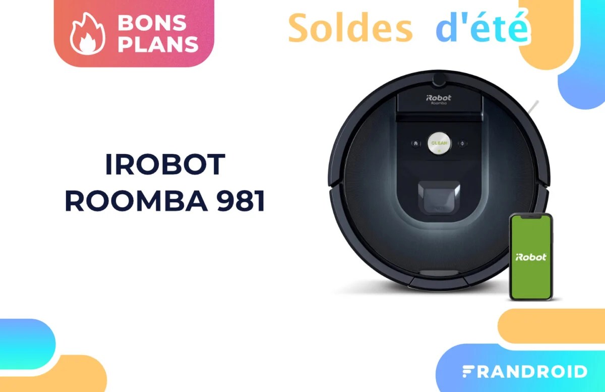 iRobot Roomba 981 &#8211; soldes d&rsquo;été 2021