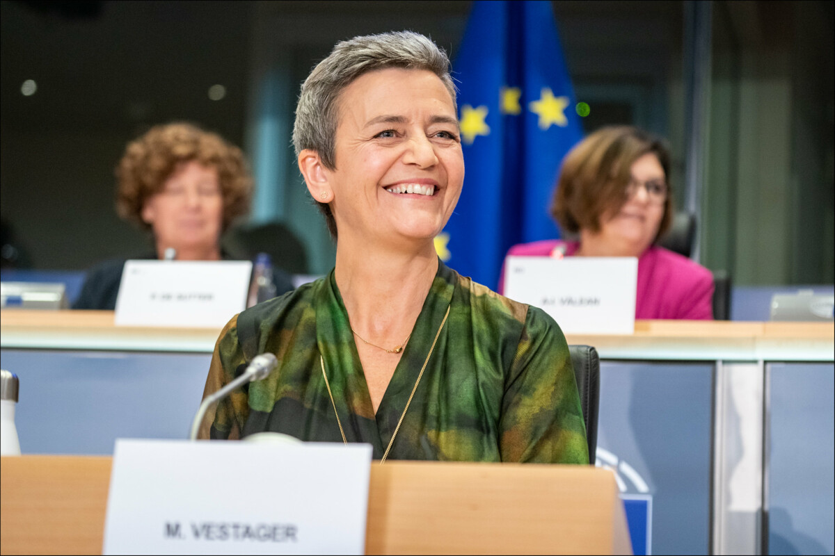 Margrethe Vestager de la Commission européenne