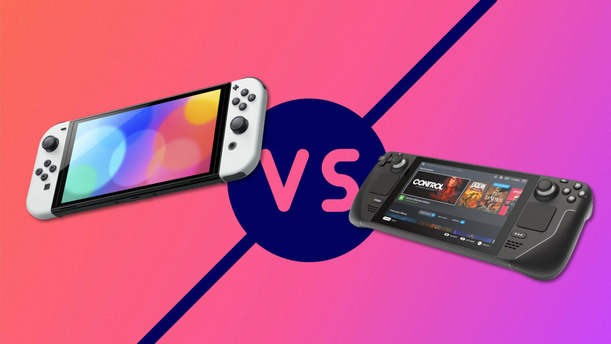 Nintendo Switch OLED vs Steam Deck v2