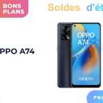 Oppo A74 : ce smartphone 4G devient 50 € moins cher pendant les soldes