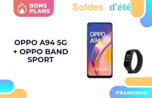 Oppo A94 : un bon smartphone 5G avec un prix en baisse pour les soldes (et un cadeau offert)