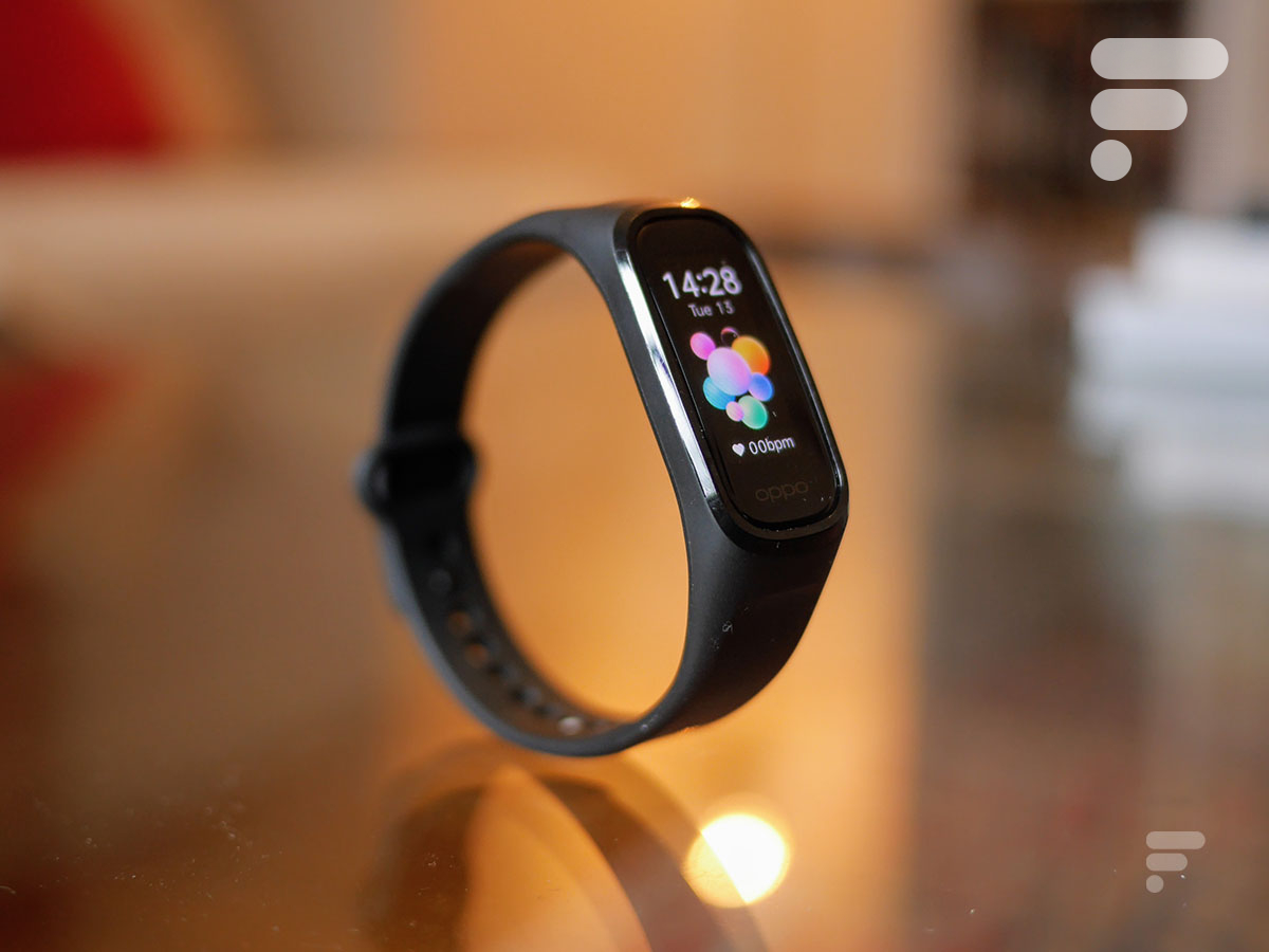 Le capteur de l'Oppo Band et ses deux bracelets Sport et Style