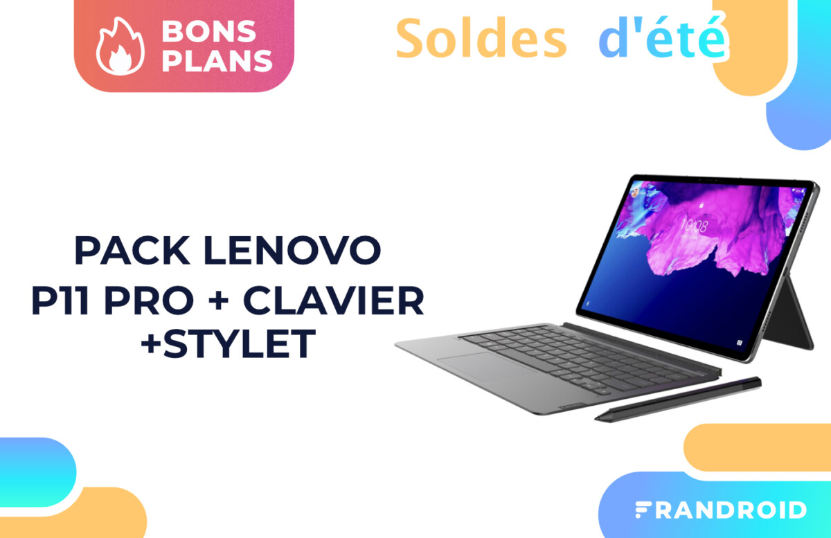 Pack Lenovo P11 Pro + clavier + styler