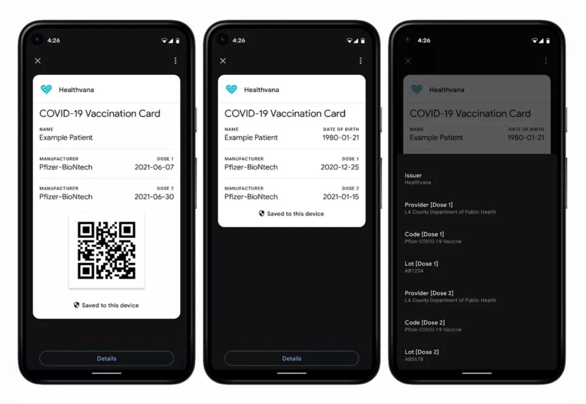 Pass Sanitaire Android