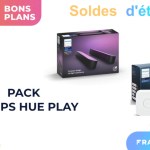 Soldes 2021 : le pack Philips Hue Play + Pont est à -26 %