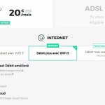 Le premier mois est offert pour cet abonnement Fibre 1 Gbit, puis 20 €/mois Le premier mois est offert pour cet abonnement Fibre 1 Gbit, puis 20 €/mois