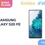 Cdiscount propose le prix le plus bas des soldes pour le Samsung Galaxy S20 FE