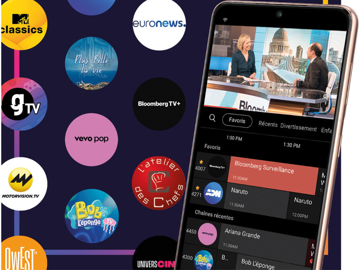 L'application Samsung TV Plus