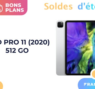 L’iPad Pro 11″ 2020 dans sa version 512 Go est à -29 % pendant les soldes