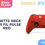 Le nouveau coloris Pulse Red de la manette Xbox est en solde Le nouveau coloris Pulse Red de la manette Xbox est en solde