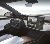 L'intérieur de la Tesla Model S // Source : Tesla