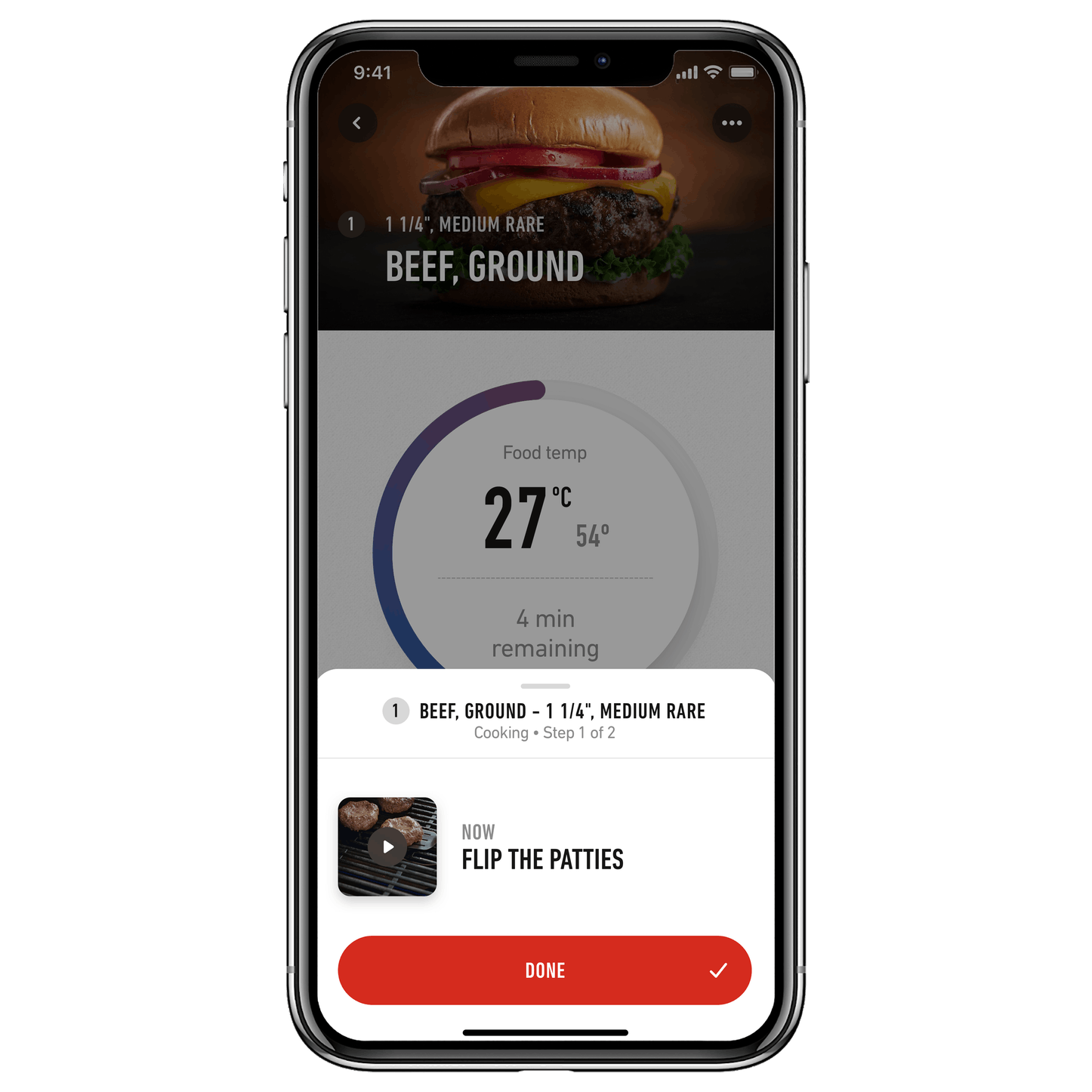 weber app notif