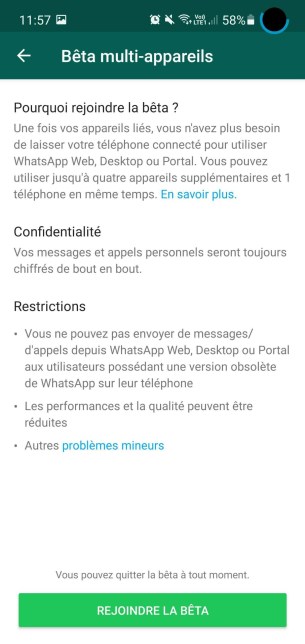 WhatsApp Multi-Appareil 5