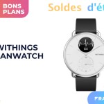 La montre connectée Withings Scanwatch bénéficie d’une réduction de 50 €