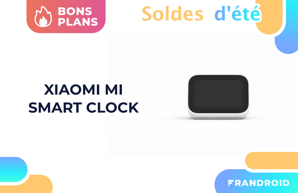 Xiaomi Mi Smart Clock &#8211; Soldes 2021