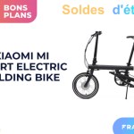 Ce vélo électrique pliable de Xiaomi est proposé à moitié prix