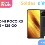 La version 128 Go du Xiaomi Poco X3 est soldée à seulement 159 euros