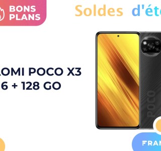 La version 128 Go du Xiaomi Poco X3 est soldée à seulement 159 euros