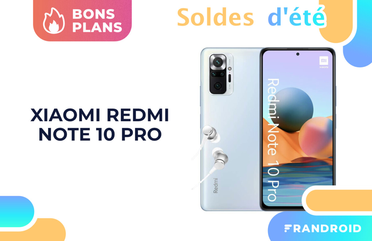Xiaomi Redmi Note 10 Pro &#8211; Soldes d&rsquo;été 2021