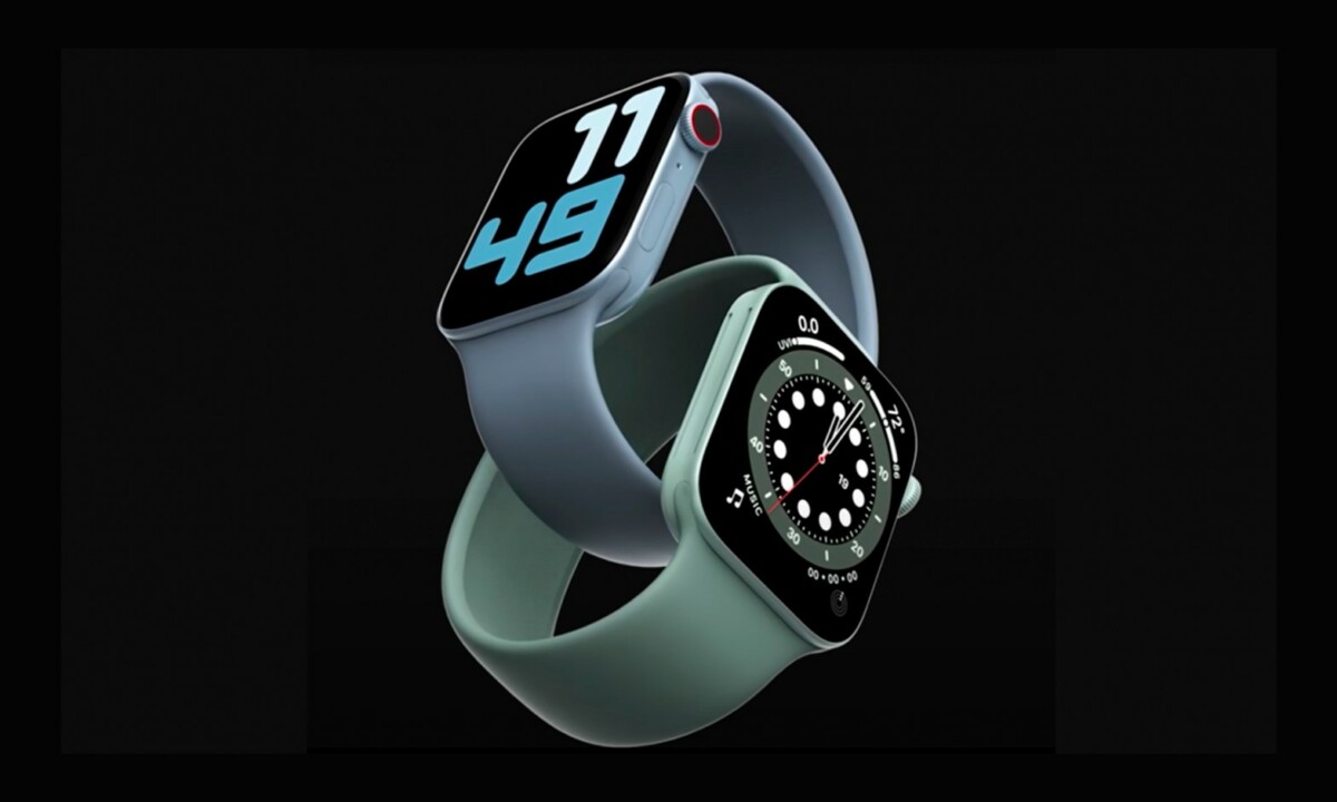 Rendu supposé de l'Apple Watch Series 7
