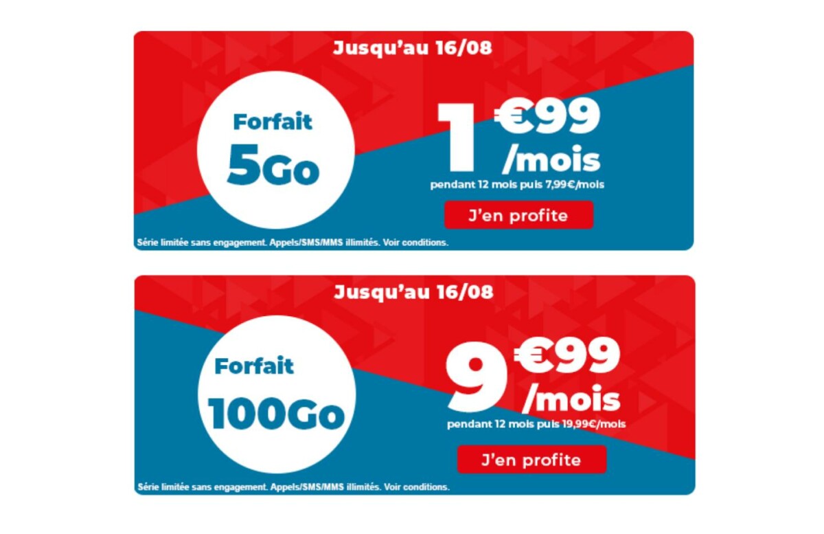 Cdiscount mobile offre Aout
