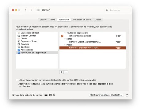 Comment créer des raccourcis clavier sur mac 12