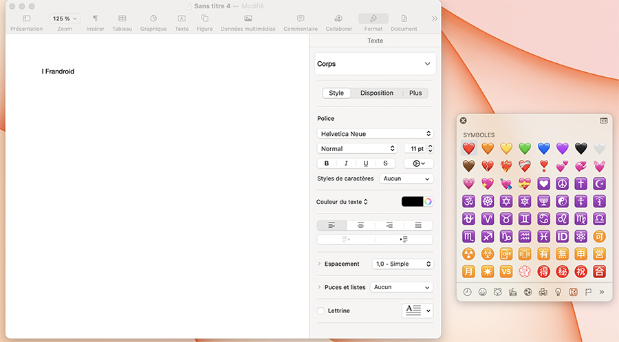 Comment écrire un emoji sur Mac 06