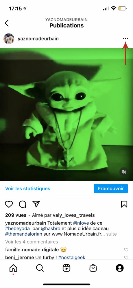 Comment télécharger une vidéo sur instagram à partir de votre smartphone 01