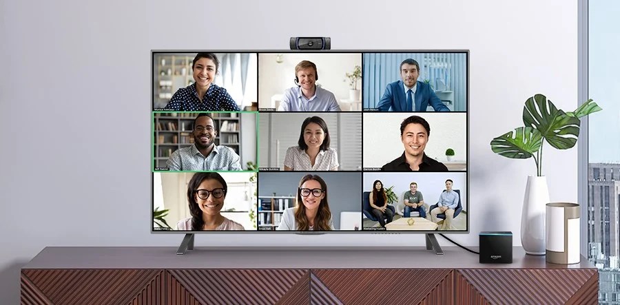 Zoom est disponible sur l'Amazon Fire TV Cube