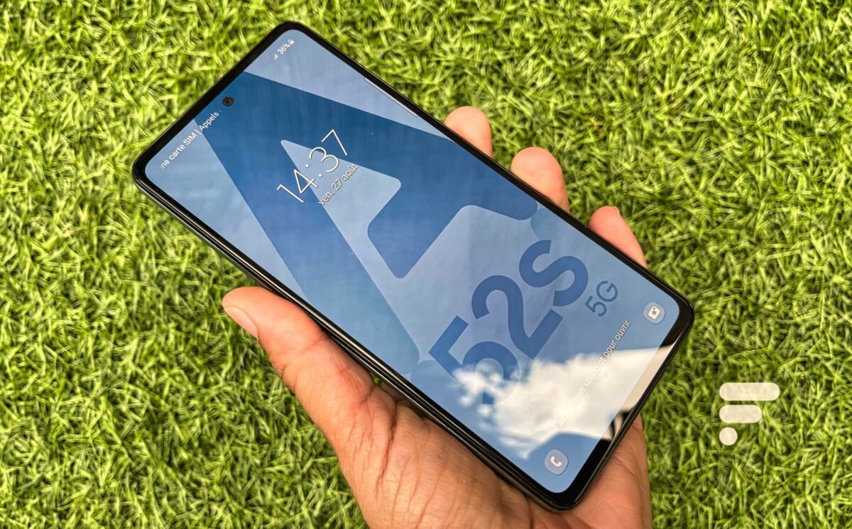 Samsung galaxy A52S 5G ecran